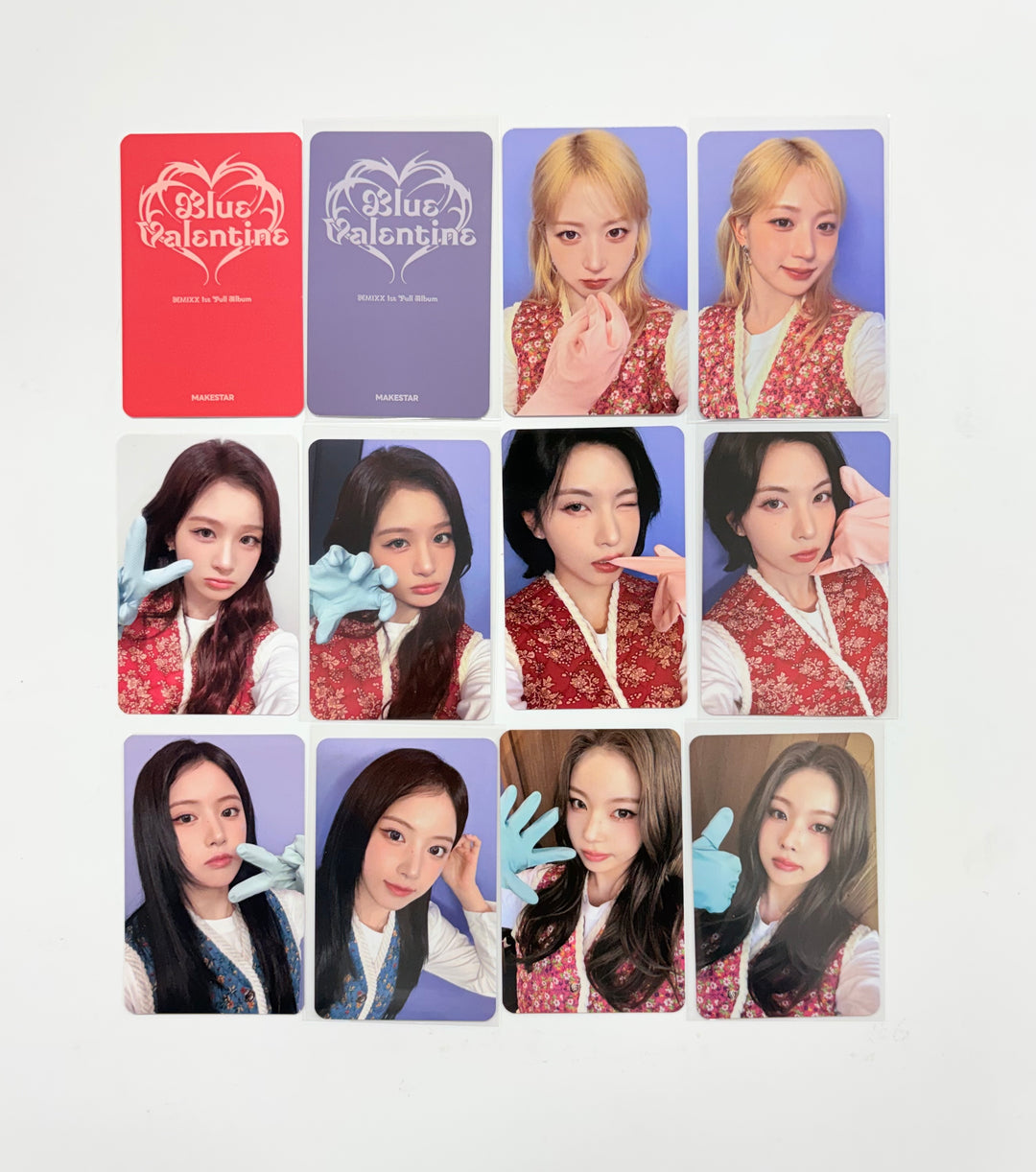 NMIXX "Blue Valentine" - Makestar Fansign Event Photocard R11 [25.12.23]