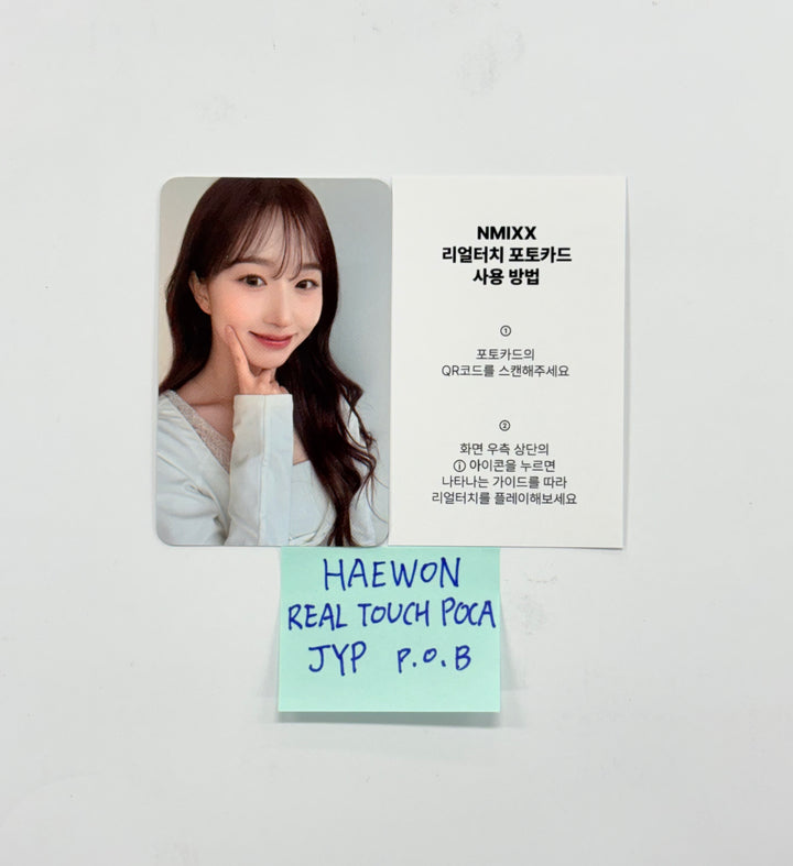 HAEWON (of NMIXX) "Fe3O4: FORWARD" - JYP Shop Pre-Order Benefit Real Touch Photocard [25.12.24]