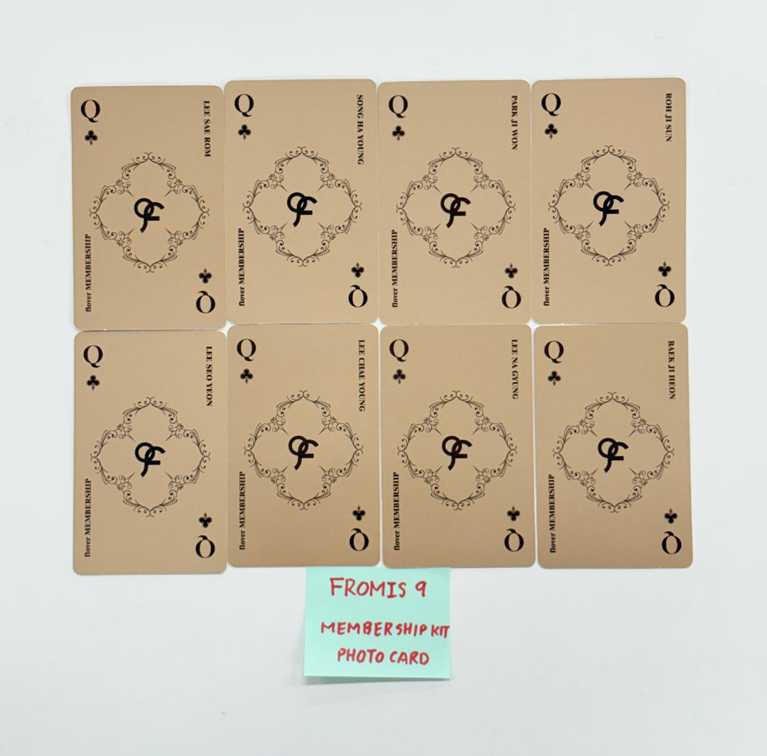 Fromis_9 - "flover" MemberShip Kit Photocard Set [25.12.24]