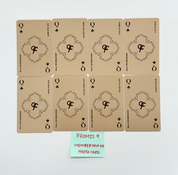 Fromis_9 - "flover" MemberShip Kit Photocard Set [25.12.24]