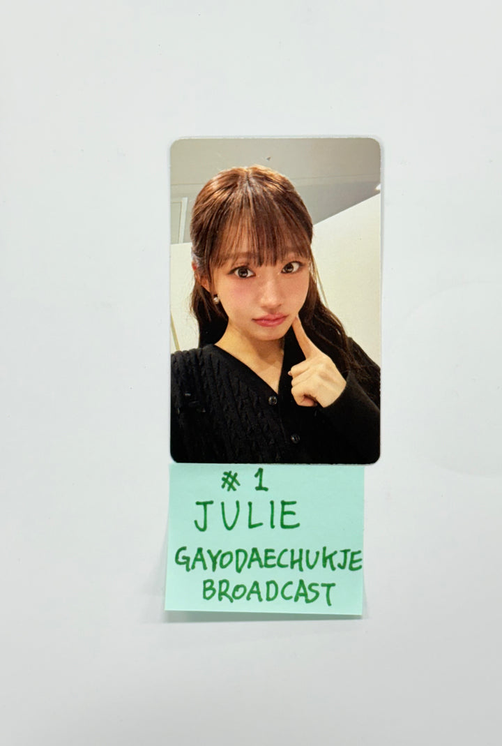 Kiss of Life - GAYODAECHUKJE Broadcast Photocard [25.12.24]