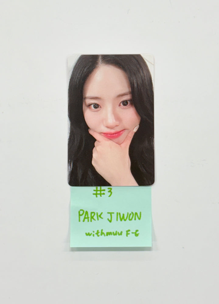 Fromis_9 "Unlock My World" - Withmuu Fansign Event Photocard [25.12.24]