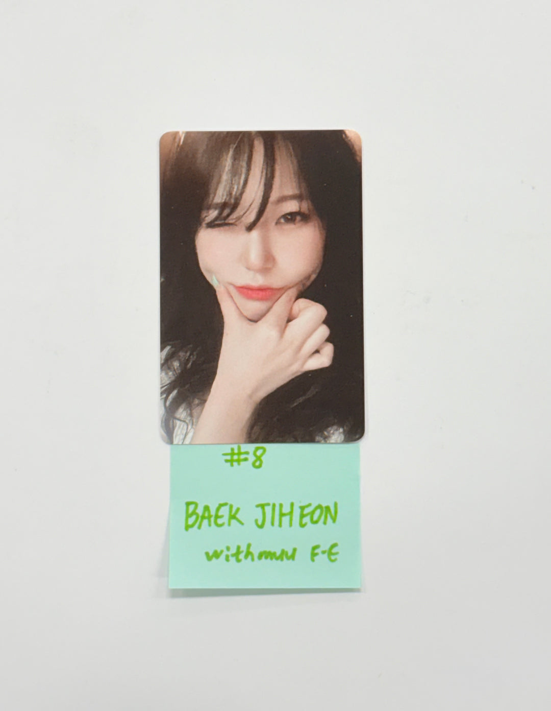 Fromis_9 "Unlock My World" - Withmuu Fansign Event Photocard [25.12.24]