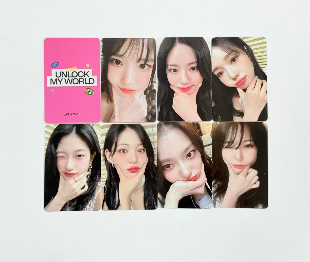 Fromis_9 "Unlock My World" - Withmuu Fansign Event Photocard [25.12.24]