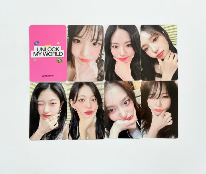 Fromis_9 "Unlock My World" - Withmuu Fansign Event Photocard [25.12.24]