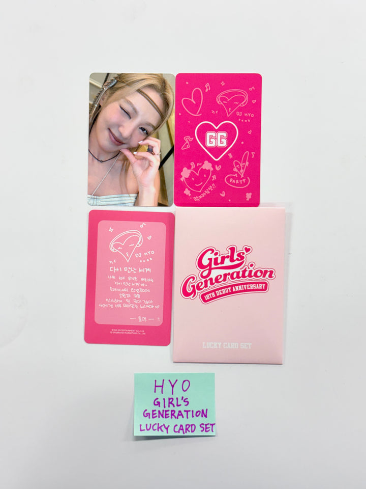 HYO (of Girls' Generation) - Lucky Card set [25.12.24]