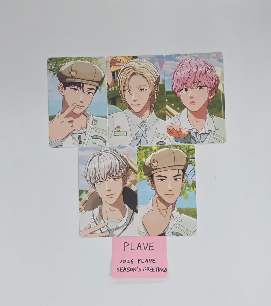 PLAVE - 2026 SEASON'S GREETINGS 2 Pre-Order Benefit Photocard Set
