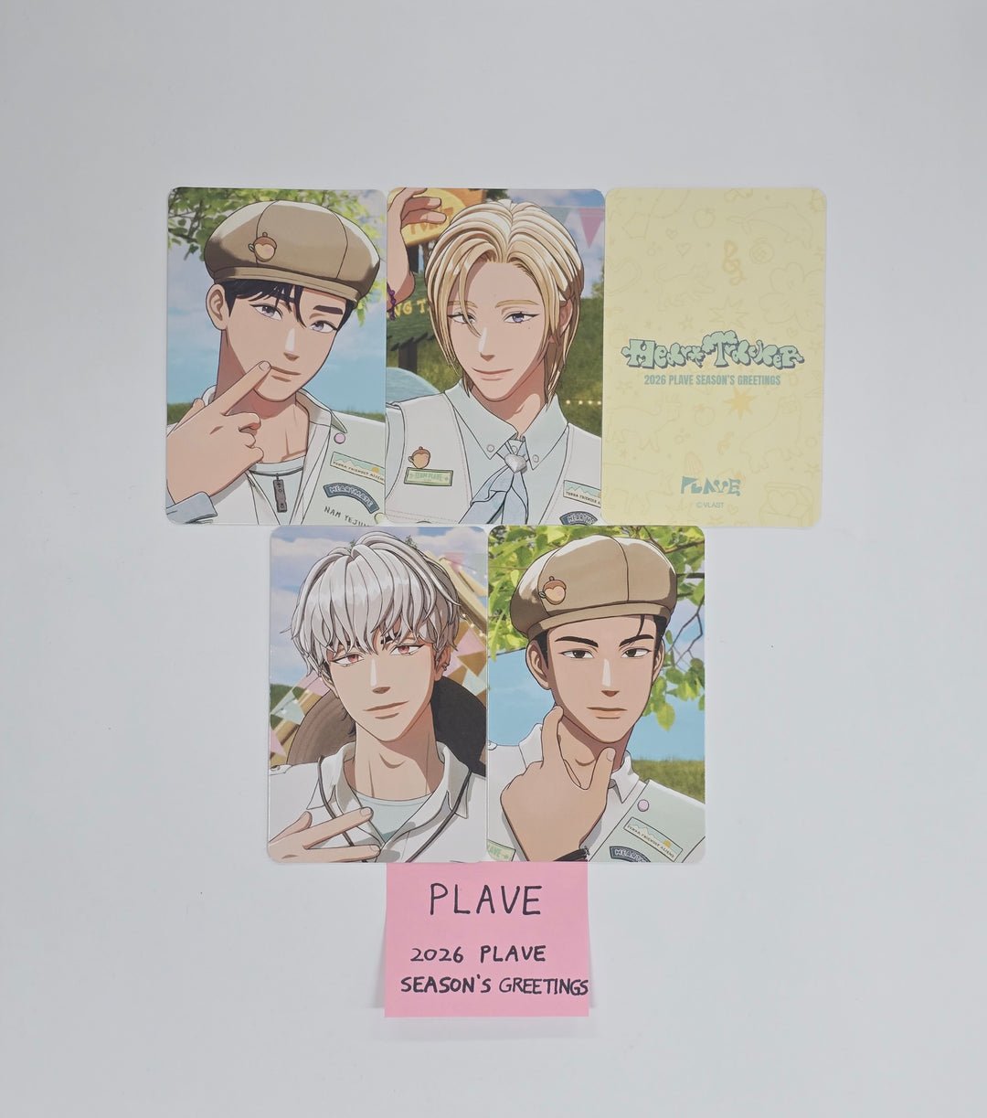 PLAVE - 2026 SEASON'S GREETINGS 2 Pre-Order Benefit Photocard Set [25.12.26]