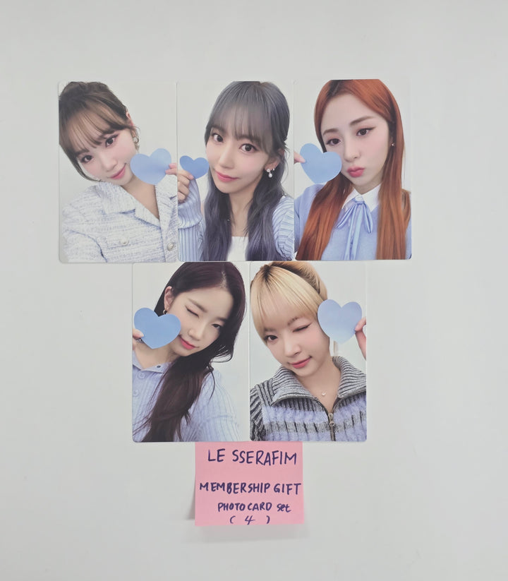 Le Sserafim "FEARNOT" - Membership Gift Photocard set [25.12.26]