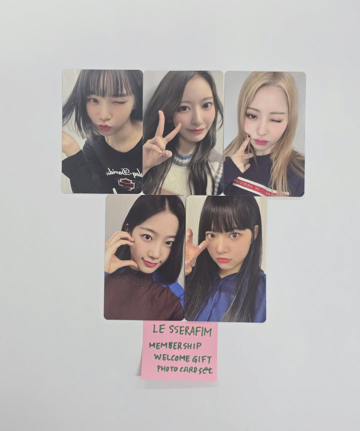 Le Sserafim "FEARNOT" - Membership Welcome Gift Photocard set [25.12.26]