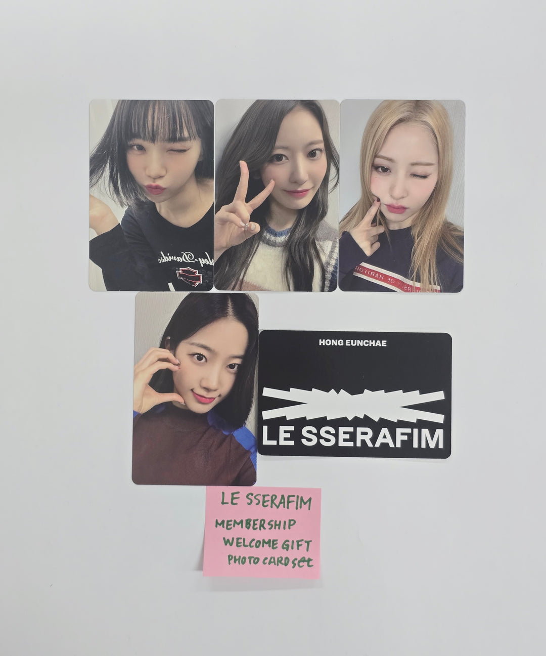Le Sserafim "FEARNOT" - Membership Welcome Gift Photocard set [25.12.26]