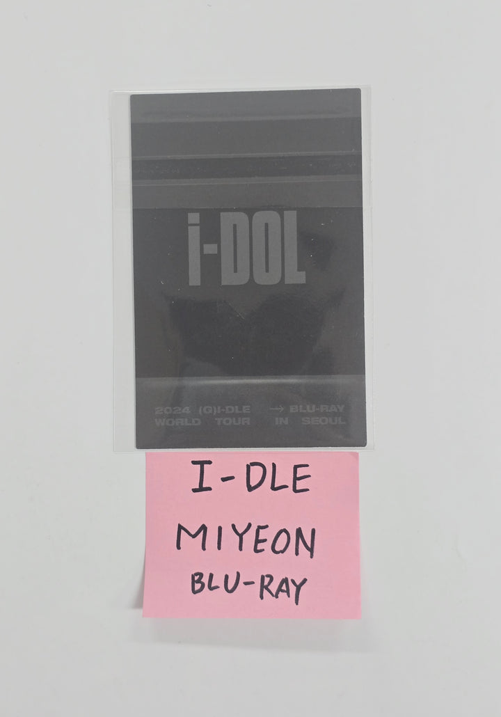 MIYEON (of I-DLE) - 2024 (G)I-DLE WORLD TOUR [iDOL] IN SEOUL (Blu-ray) Pre-Order Benefit Polaroid type Photocard [25.12.26]