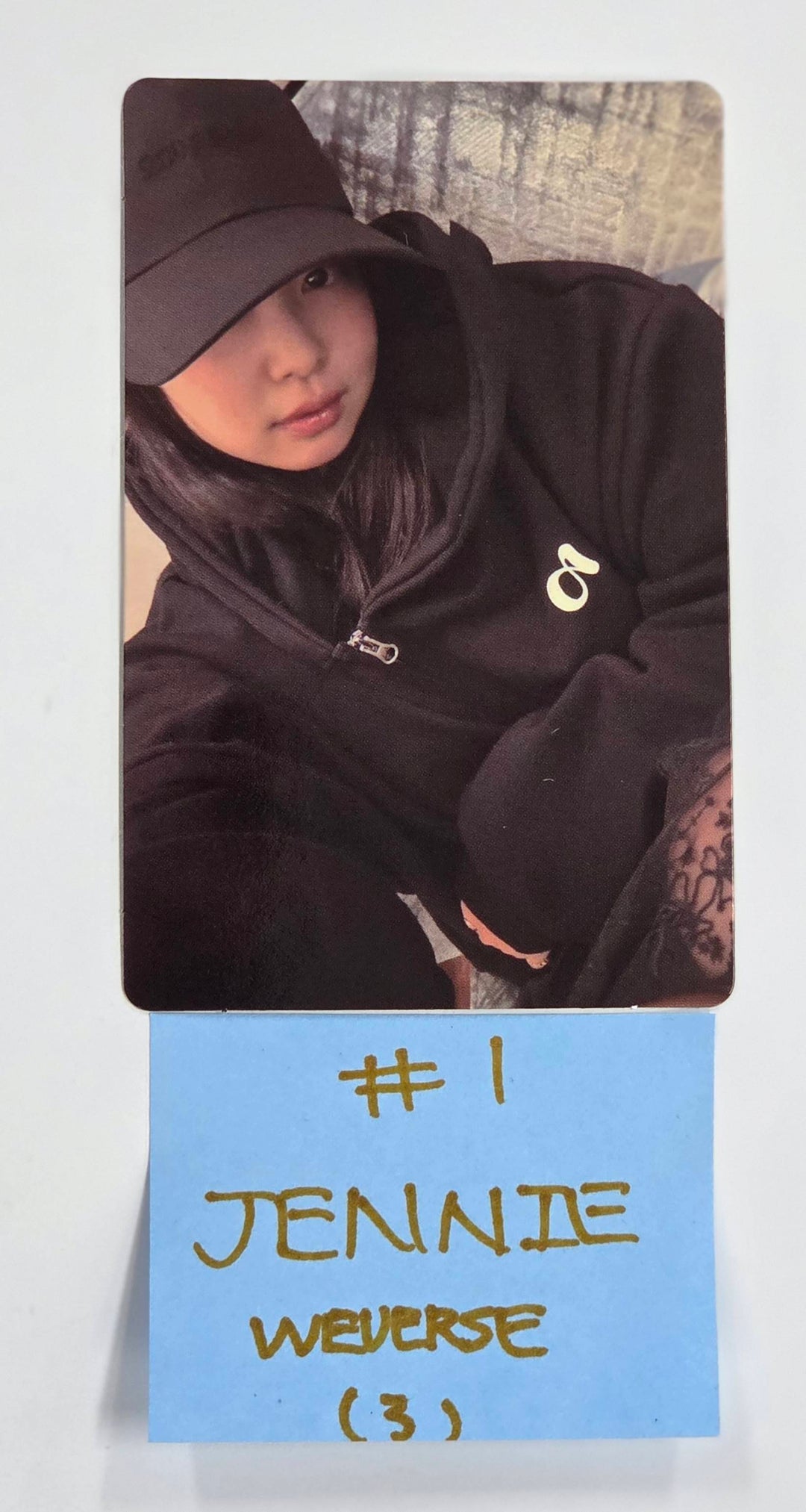 Jennie (Of Black Pink) "ZEN SERIF" - Weverse Exclusive Event Photocard [25.12.29]