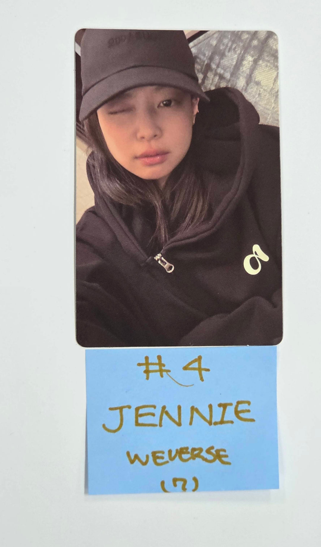 Jennie (Of Black Pink) "ZEN SERIF" - Weverse Exclusive Event Photocard [25.12.29]