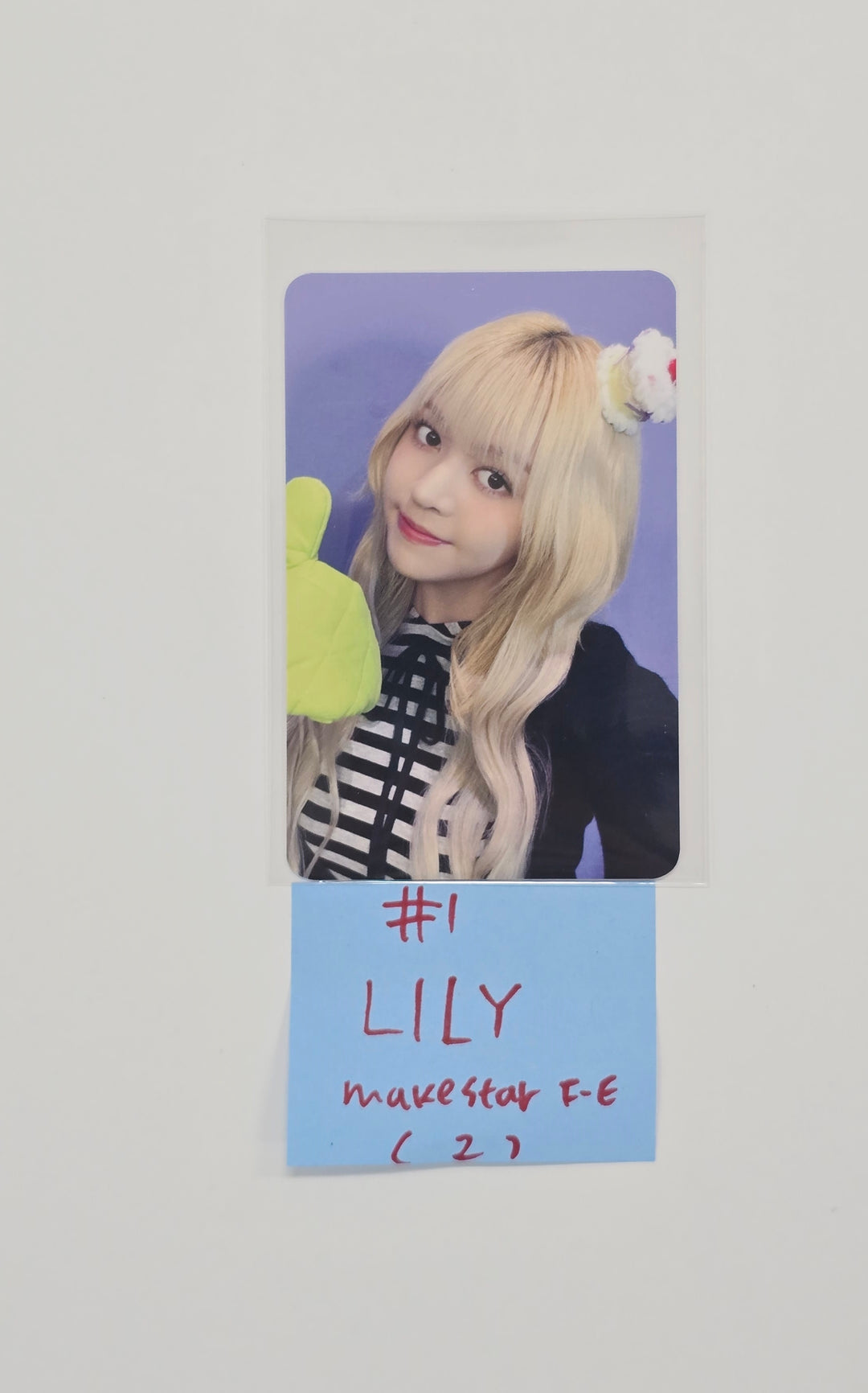 NMIXX "Blue Valentine" - Makestar Fansign Event Photocard R13 [25.12.29]