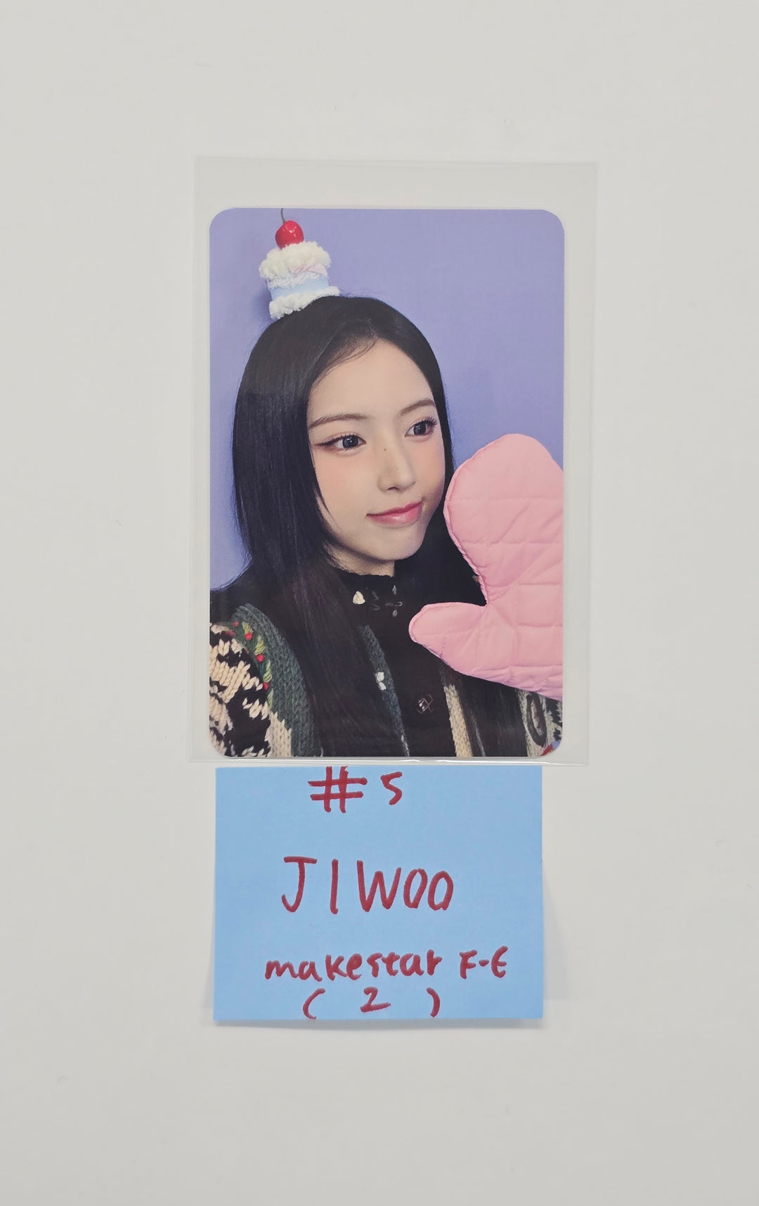 NMIXX "Blue Valentine" - Makestar Fansign Event Photocard R13 [25.12.29]