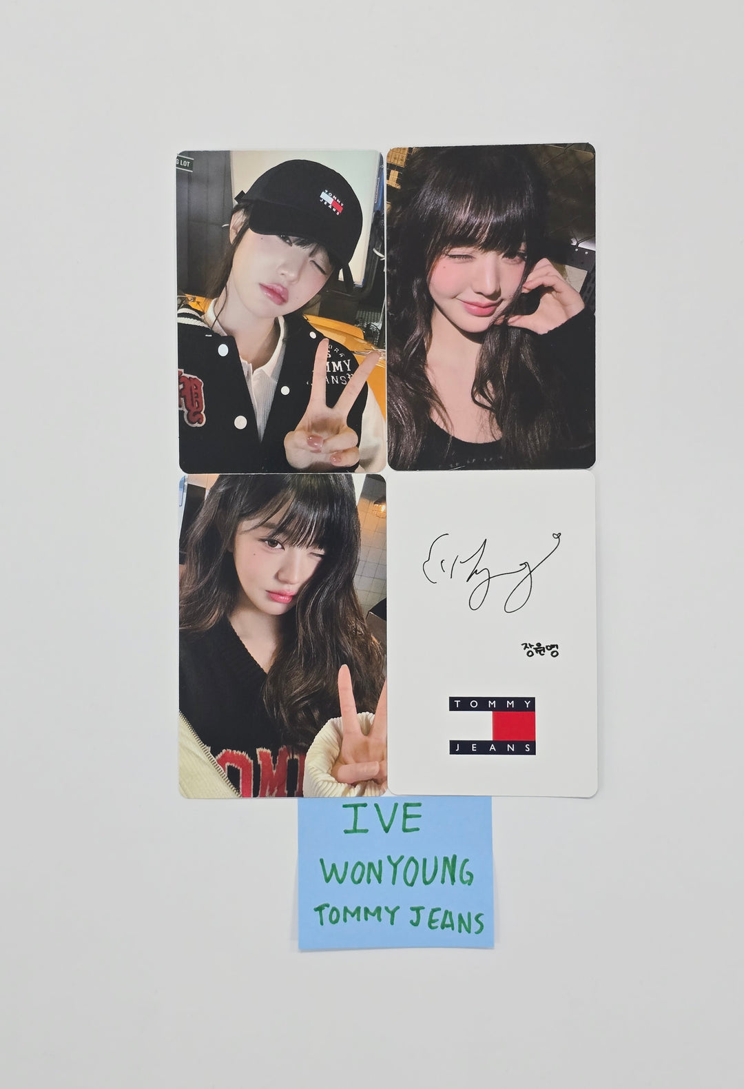 Wonyoung (Of IVE) - TOMMY JEANS Event Photocards Set (4EA) [25.12.29]