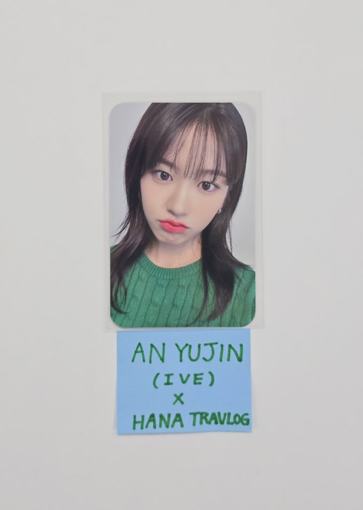 YUJIN (Of IVE) - HANA BANK TRAVLOG Event Photocard [25.12.29]