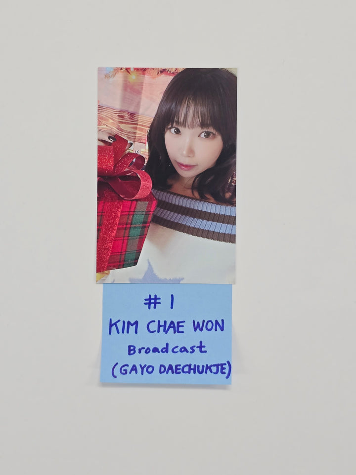Le Sserafim - GAYODAECHUKJE Broadcast Photocard [25.12.29]
