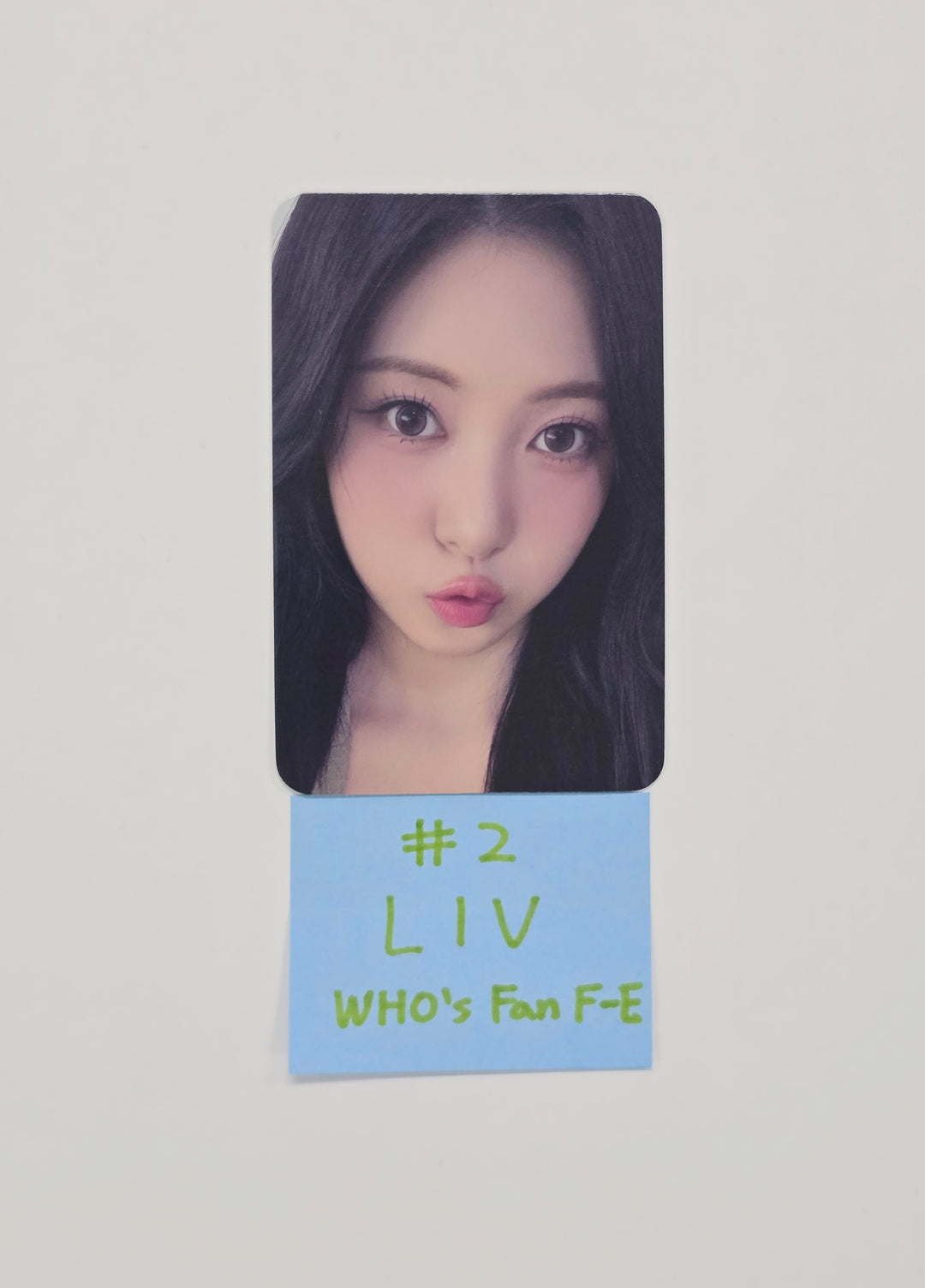 RESCENE "Dearest" - Who's Fan Fansign Event Photocard (QR Ver.) [25.12.29]