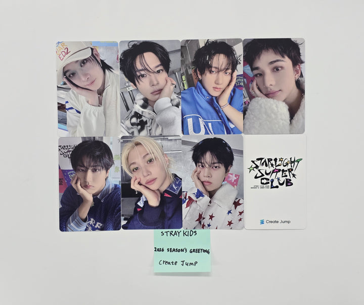STRAY KIDS - Create Jump 2026 SEASON'S GREETINGS Pre-Order Benefit Photocard Set [25.12.30]