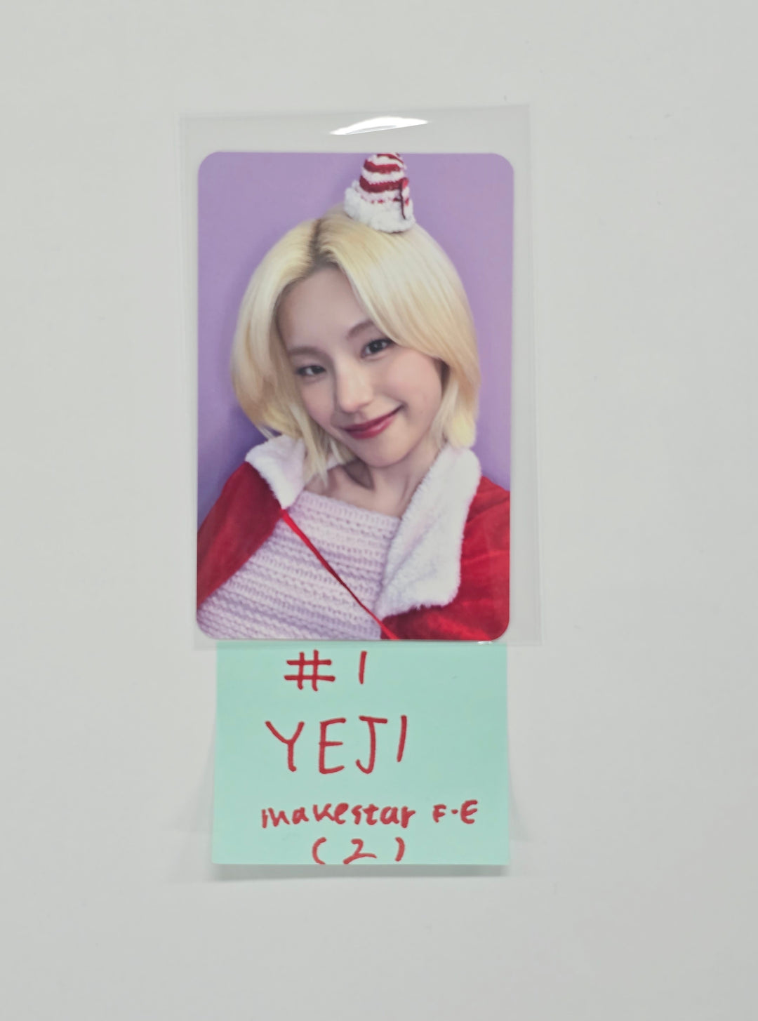 ITZY "TUNNEL VISION" - Makestar Fansign Event Photocard R6 (POCAALBUM Ver.) [25.12.30]