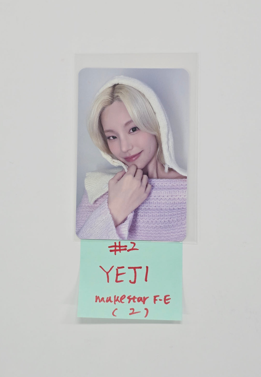 ITZY "TUNNEL VISION" - Makestar Fansign Event Photocard R6 (POCAALBUM Ver.) [25.12.30]