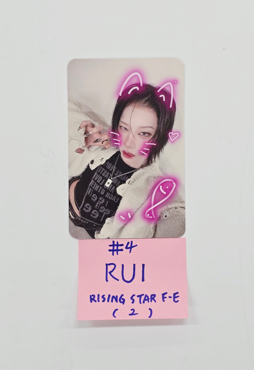 XLOV "UXLXVE" - Rising Star Fansign Event Photocard R3 [25.12.31]