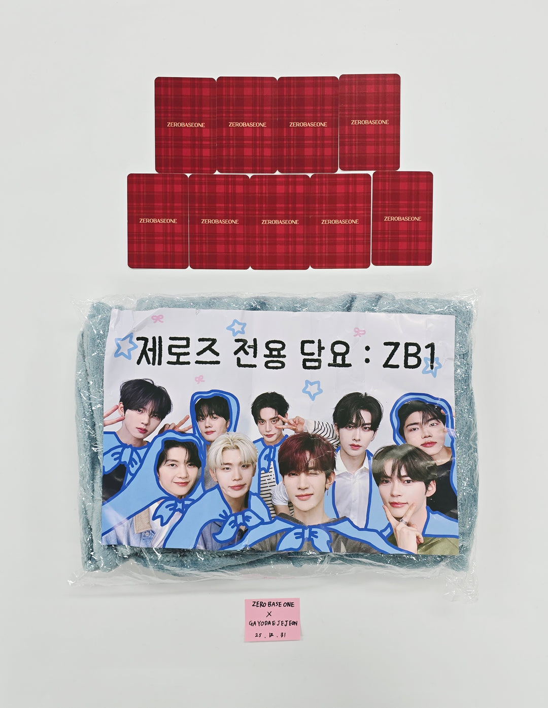 ZeroBaseOne - Gayodaejejeon Broadcast Photocard Set (9EA) x Blanket set [25.12.31]