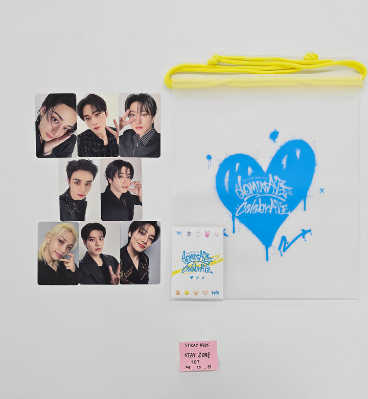 Stray Kids "World Tour dominATE" - STAY ZONE Photocards Set (8ea) + MD [25.12.31]