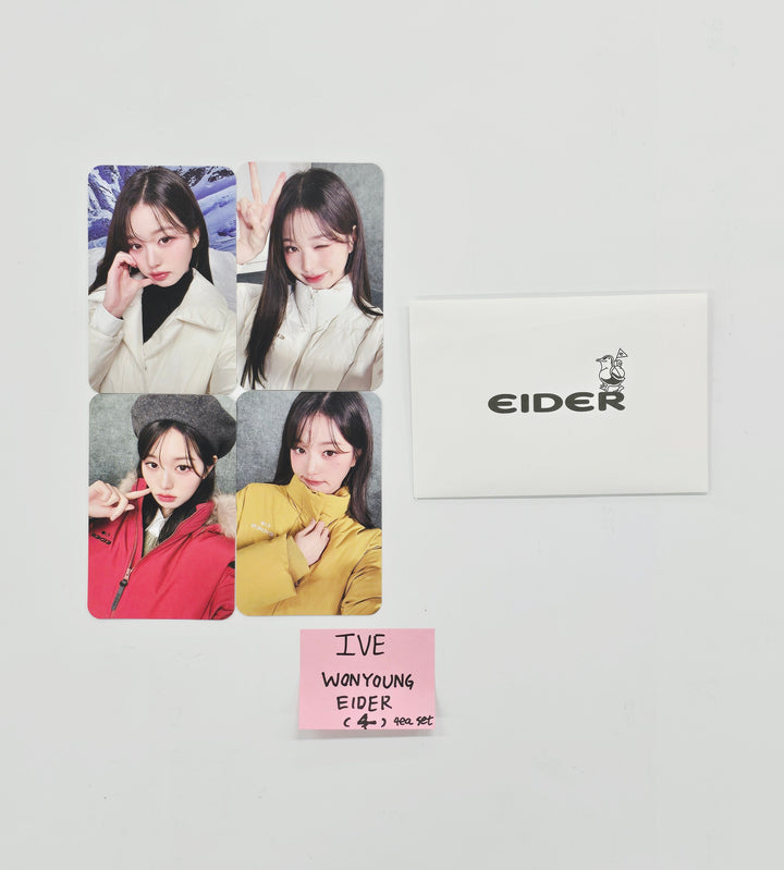 Wonyoung (Of IVE) - EIDER Special Event Photocards Set (4ea) [25.12.31]