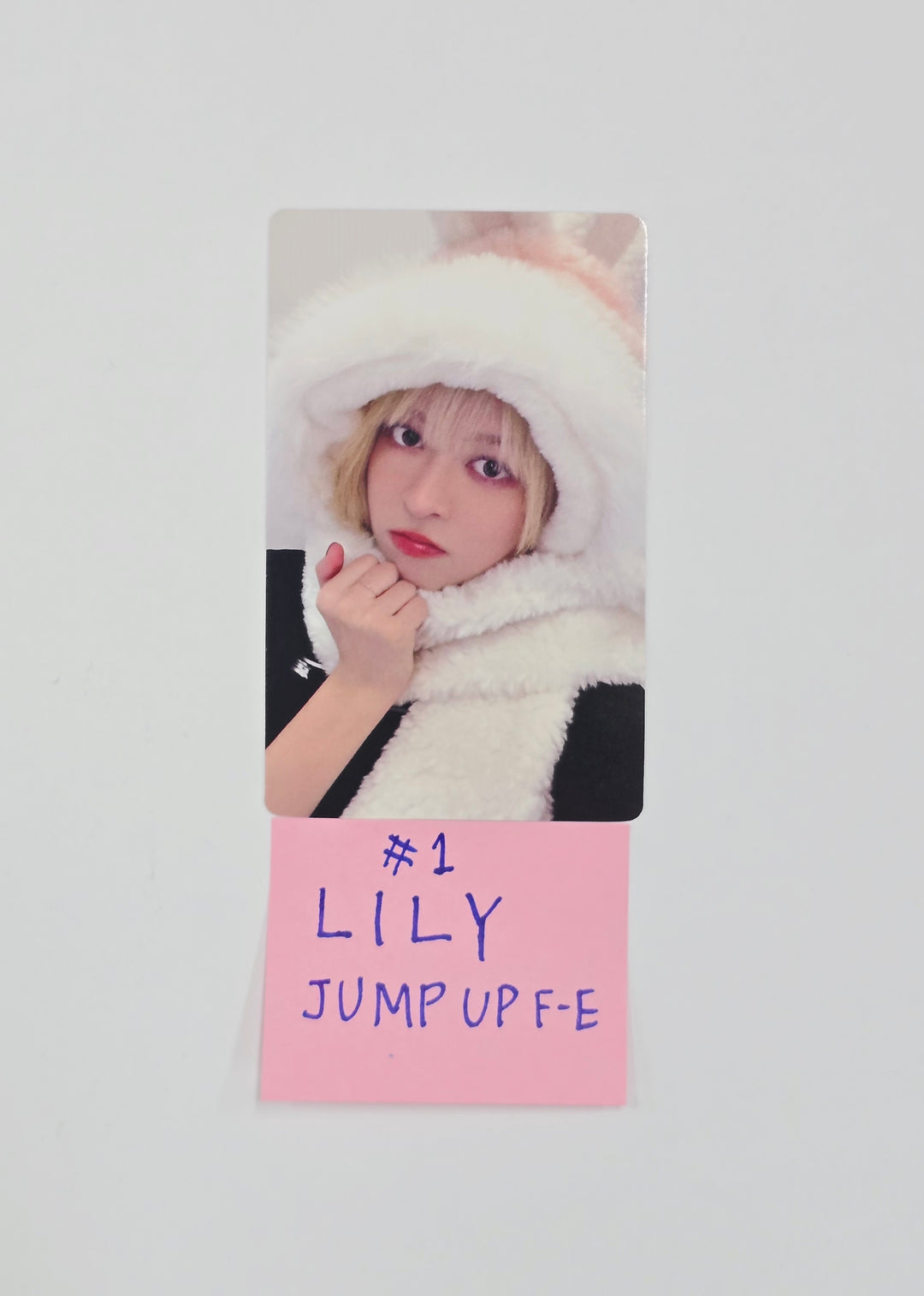 NMIXX "Blue Valentine" - Jump UP Fansign Event Photocard [25.12.31]