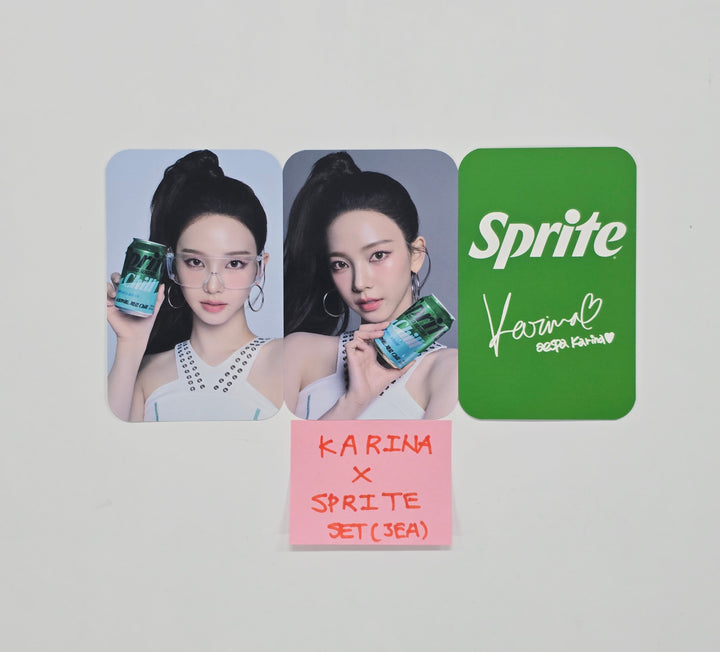 Karina (of Aespa) - Sprite Event Photocards Set (3EA) [25.12.31]