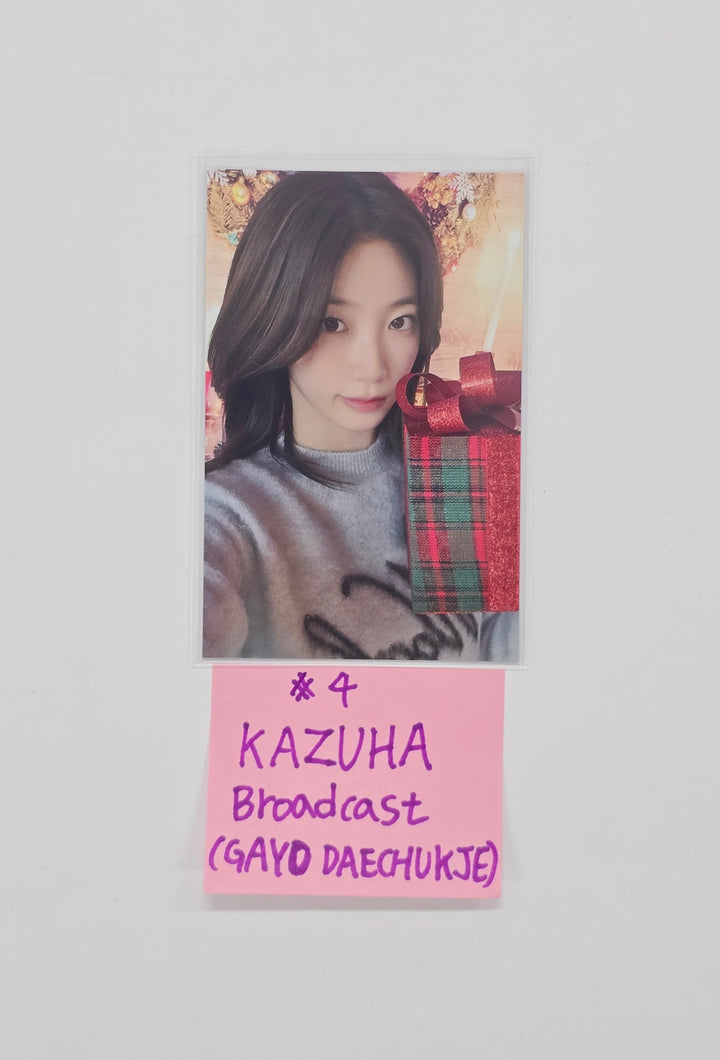 Le Sserafim - GAYODAECHUKJE Broadcast Photocard [25.12.31]
