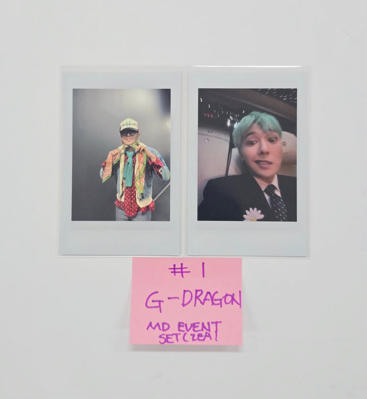 G-Dragon "Übermensch" - MD Event Photocard & Lucky Draw Event Photocard [25.12.31]