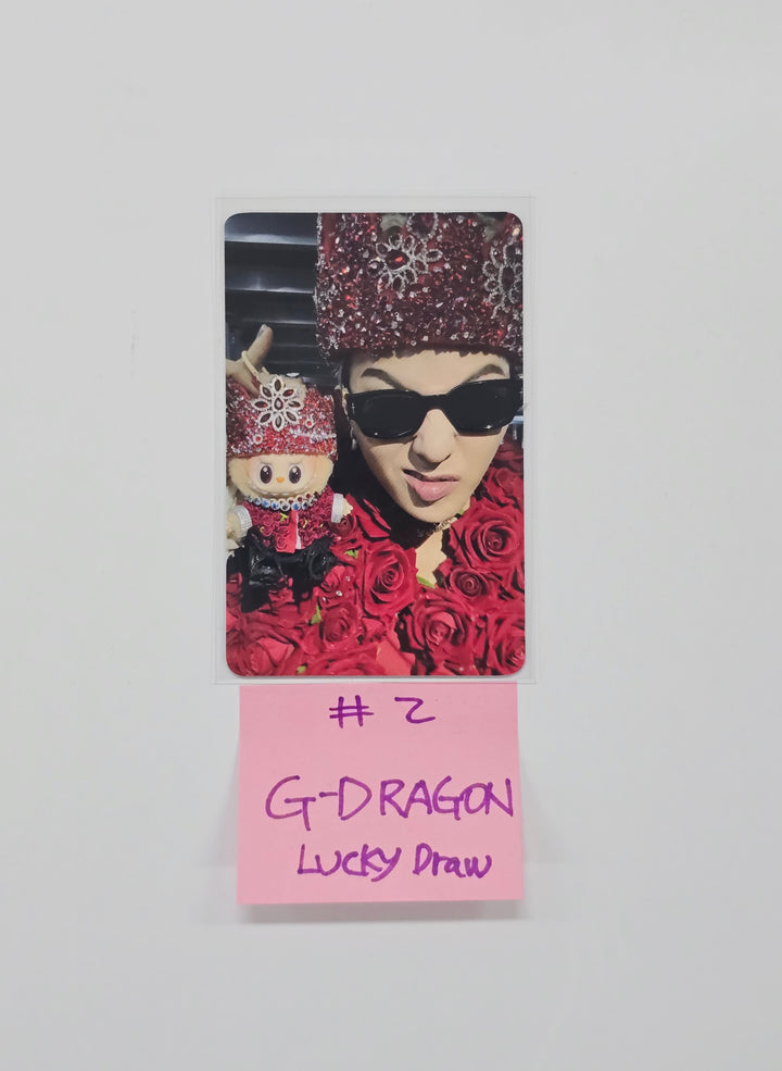 G-Dragon "Übermensch" - MD Event Photocard & Lucky Draw Event Photocard [25.12.31]
