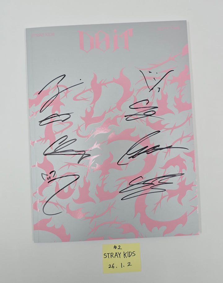 Stray Kids "DO IT" - Hand Autographed(Signed) Promo Album [26.1.2] - Please Read