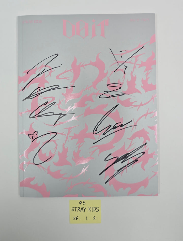Stray Kids "DO IT" - Hand Autographed(Signed) Promo Album [26.1.2] - Please Read