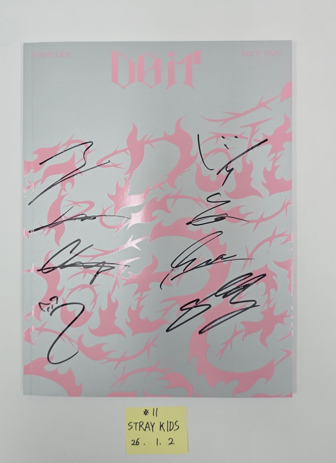 Stray Kids "DO IT" - Hand Autographed(Signed) Promo Album [26.1.2] - Please Read