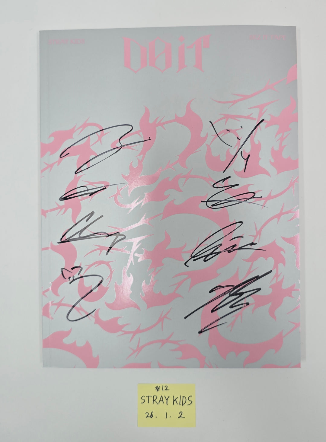 Stray Kids "DO IT" - Hand Autographed(Signed) Promo Album [26.1.2] - Please Read
