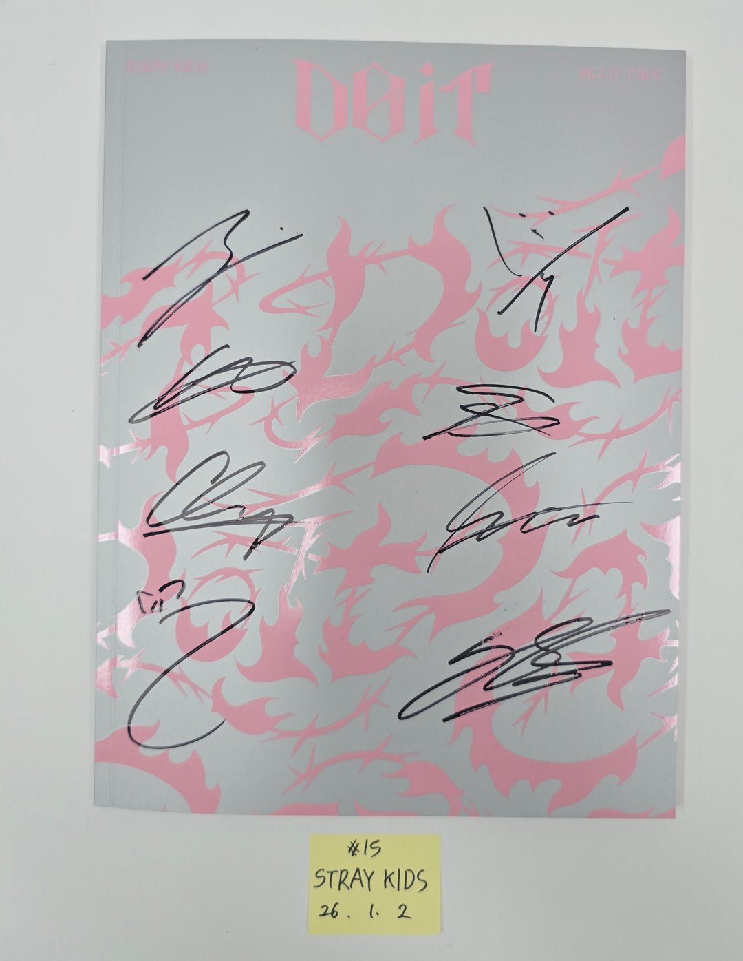 Stray Kids "DO IT" - Hand Autographed(Signed) Promo Album [26.1.2] - Please Read