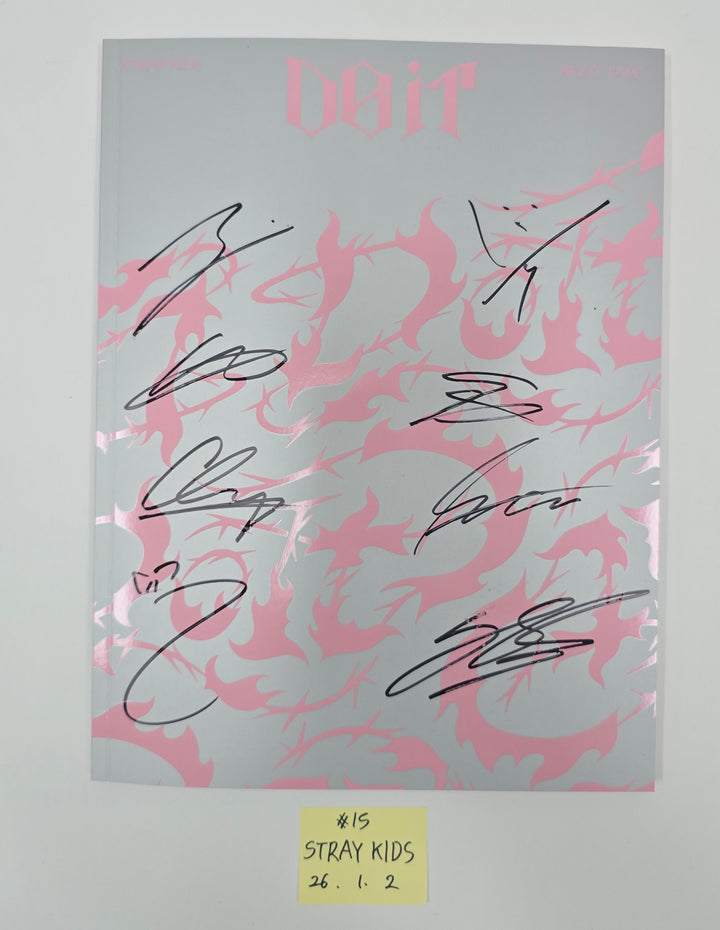 Stray Kids "DO IT" - Hand Autographed(Signed) Promo Album [26.1.2] - Please Read