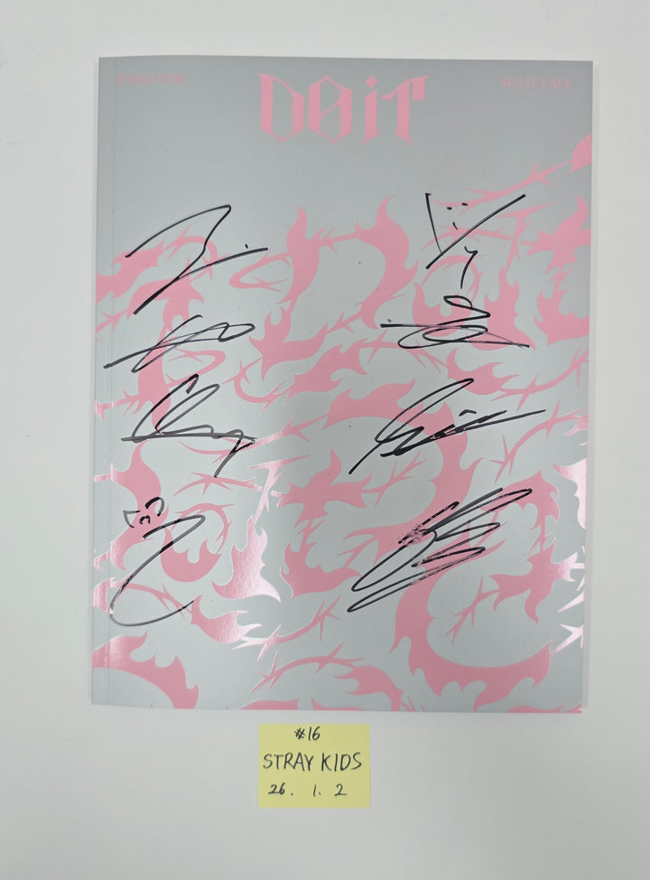 Stray Kids "DO IT" - Hand Autographed(Signed) Promo Album [26.1.2] - Please Read