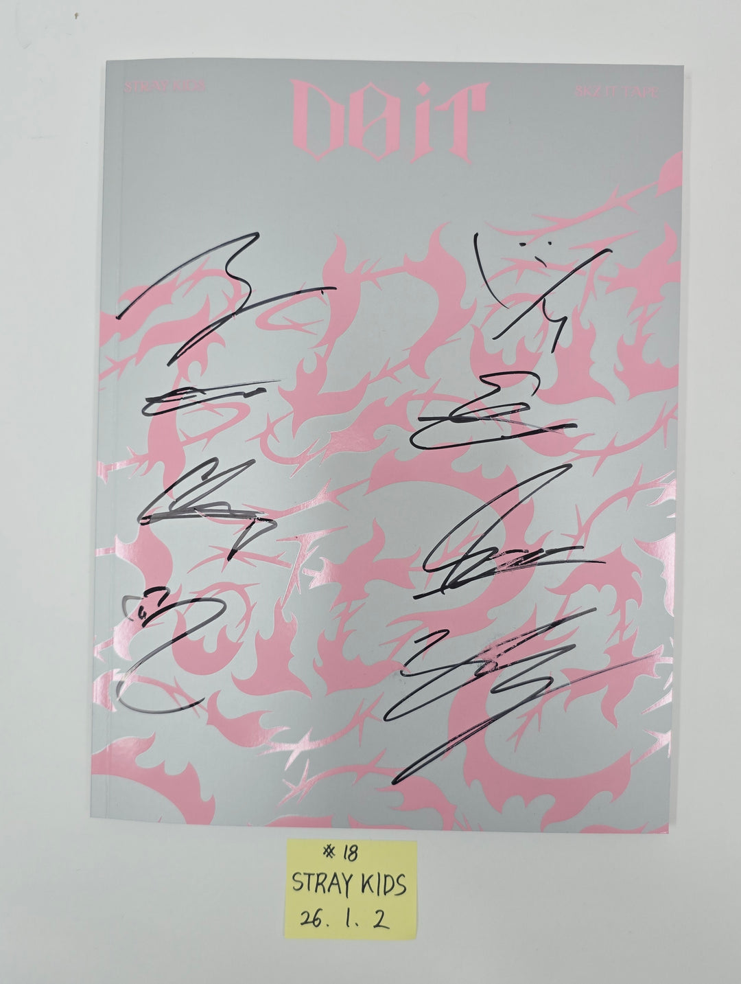 Stray Kids "DO IT" - Hand Autographed(Signed) Promo Album [26.1.2] - Please Read