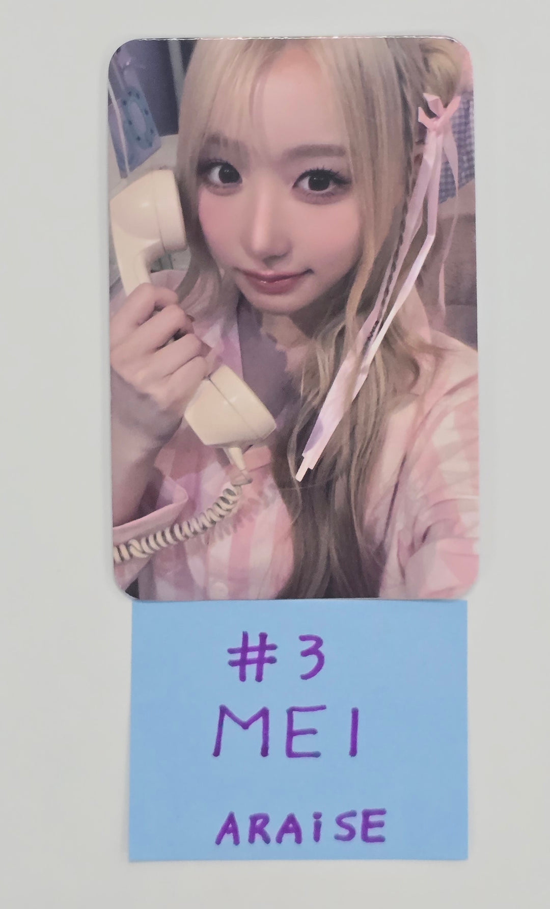 SAY MY NAME "&Our Vibe" - ARAISE Pre-Order Benefit Photocard [26.1.2]