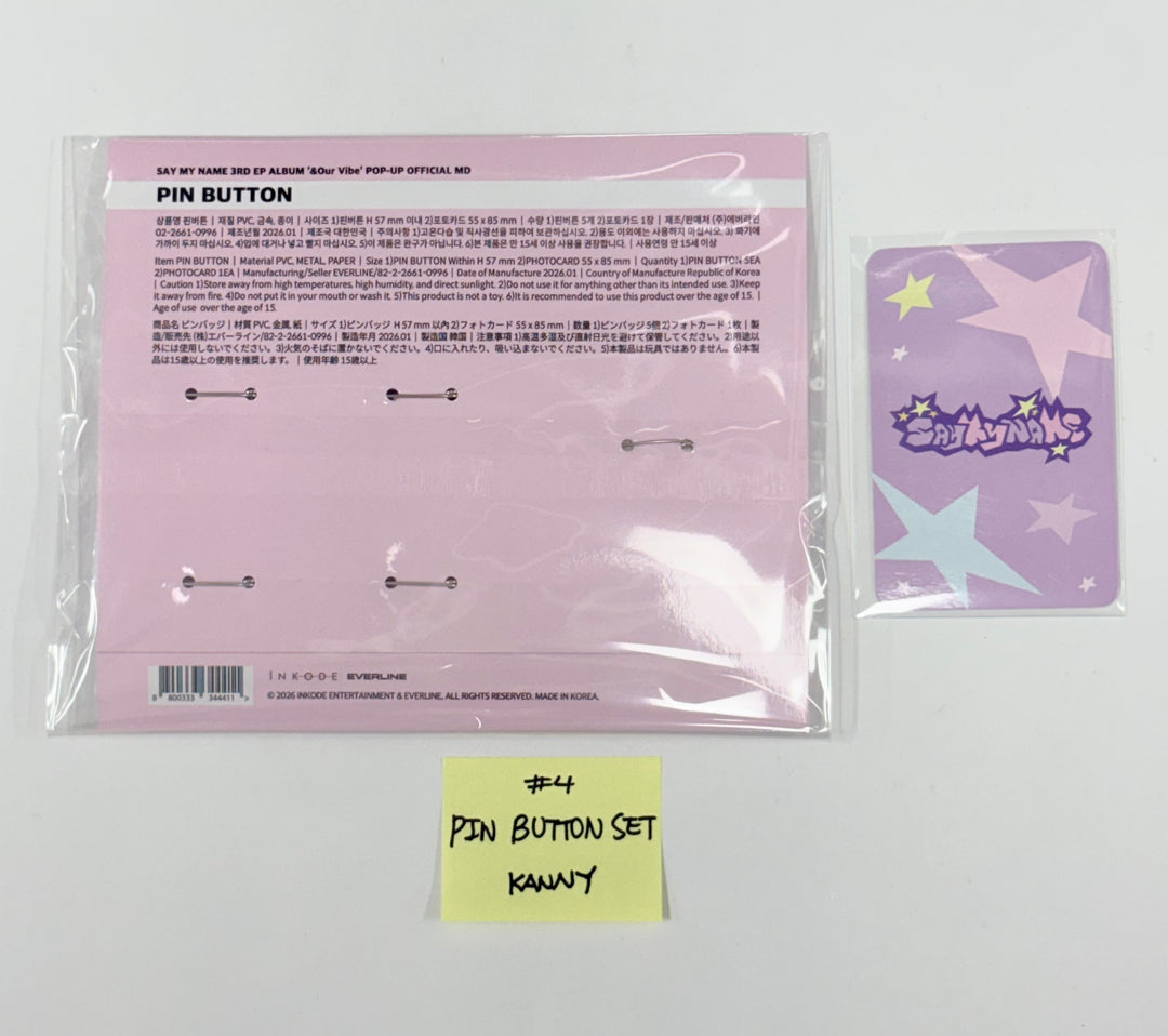 SAY MY NAME "&Our Vibe" - Official MD [26.1.2]