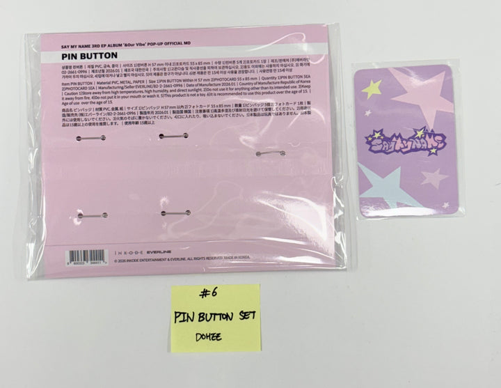 SAY MY NAME "&Our Vibe" - Official MD [26.1.2]