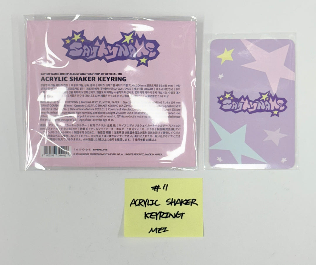 SAY MY NAME "&Our Vibe" - Official MD [26.1.2]