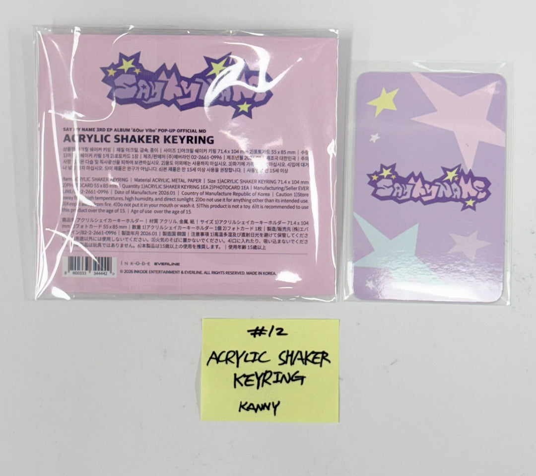 SAY MY NAME "&Our Vibe" - Official MD [26.1.2]