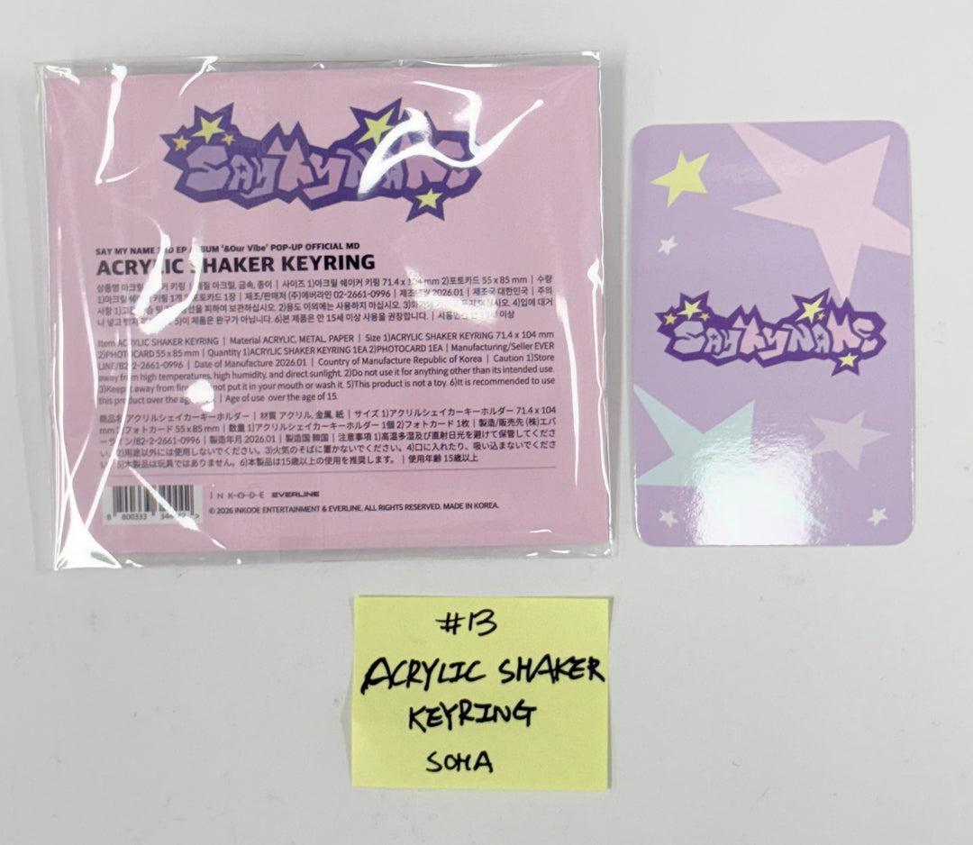 SAY MY NAME "&Our Vibe" - Official MD [26.1.2]